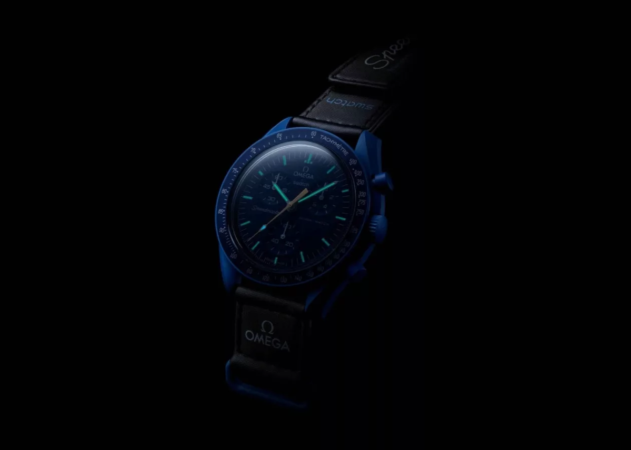 Celestial Elegance OMEGA X SWATC Hs Mission to Neptune 4