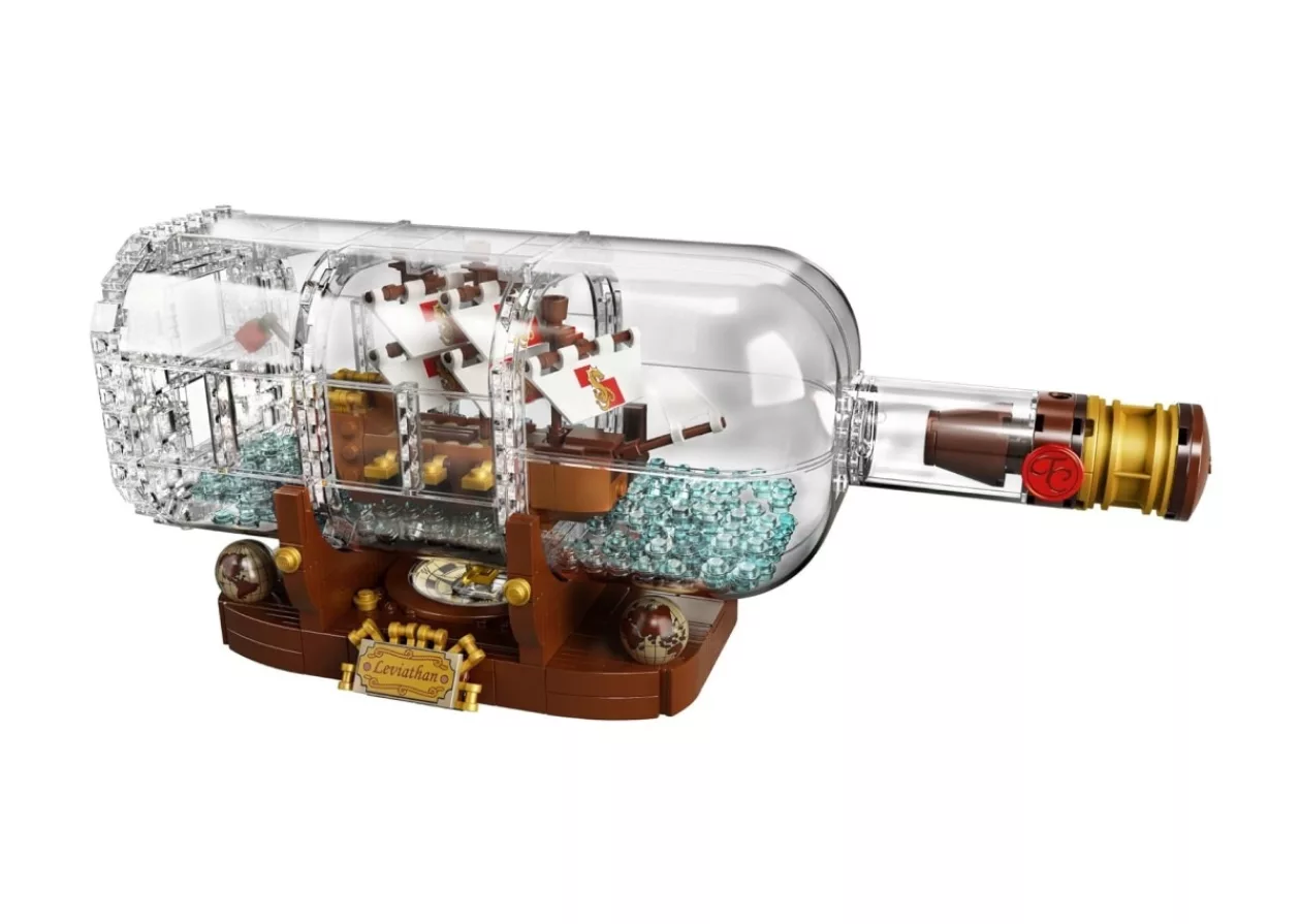 Lego Ship in a Bottle Building Dreams 1