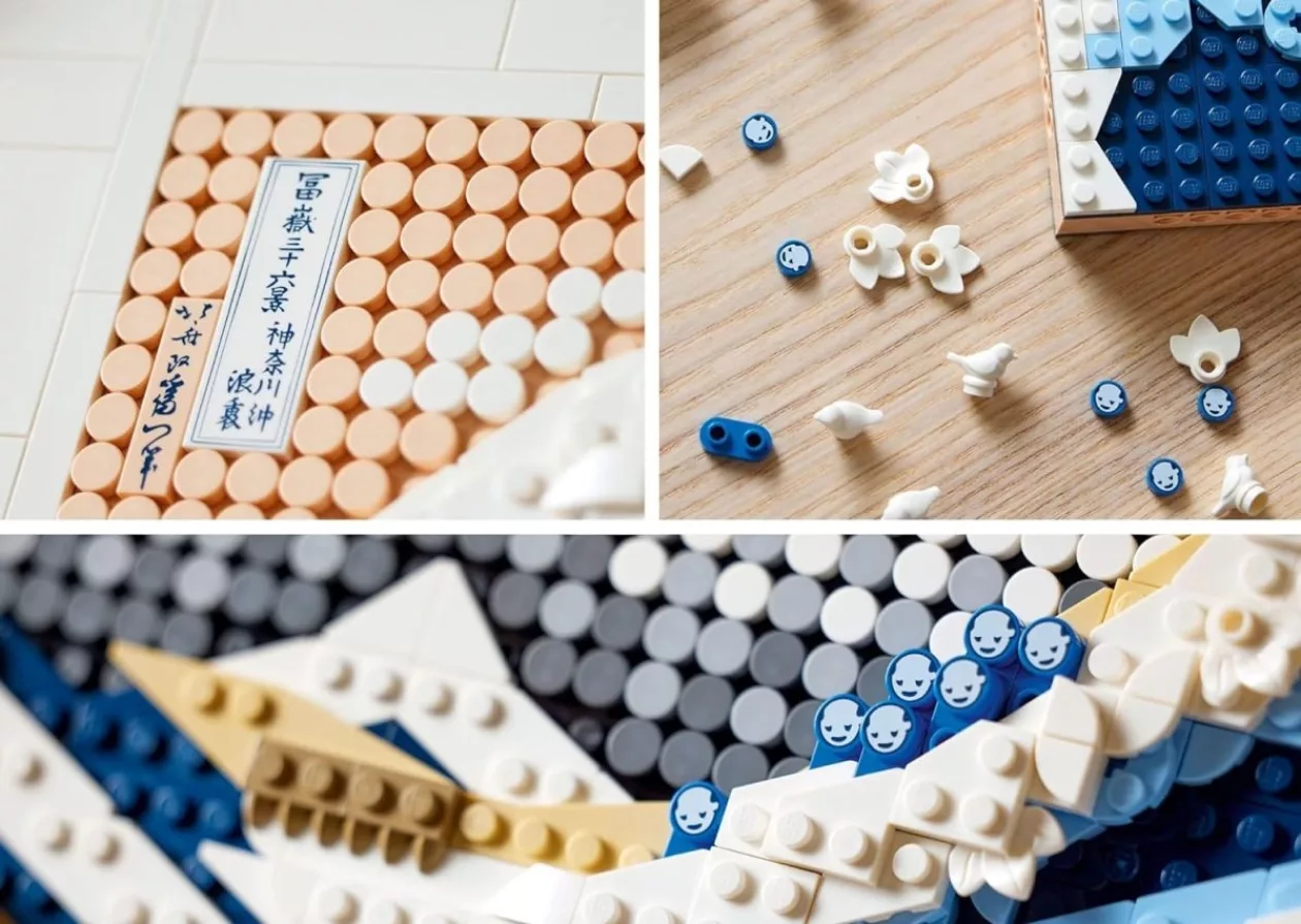LEGO Art Hokusai The Great Wave Craft Your Own Masterpiece 4