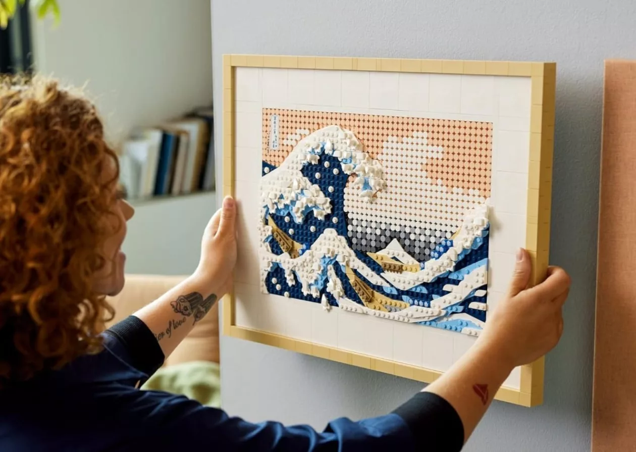 LEGO Art Hokusai The Great Wave Craft Your Own Masterpiece 5