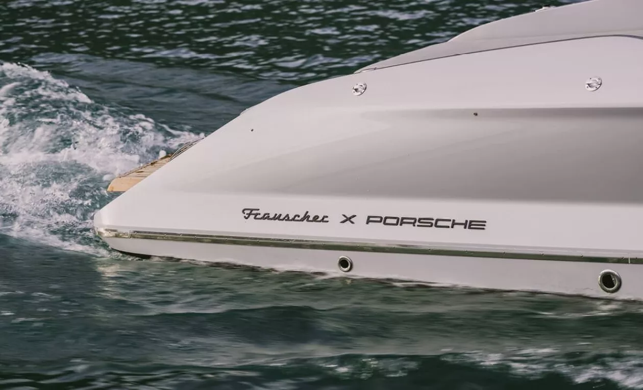 From Road to Water The 850 Fantom Air Speedboat by Porsche and Frauscher 7