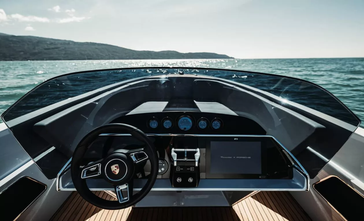 From Road to Water The 850 Fantom Air Speedboat by Porsche and Frauscher 9