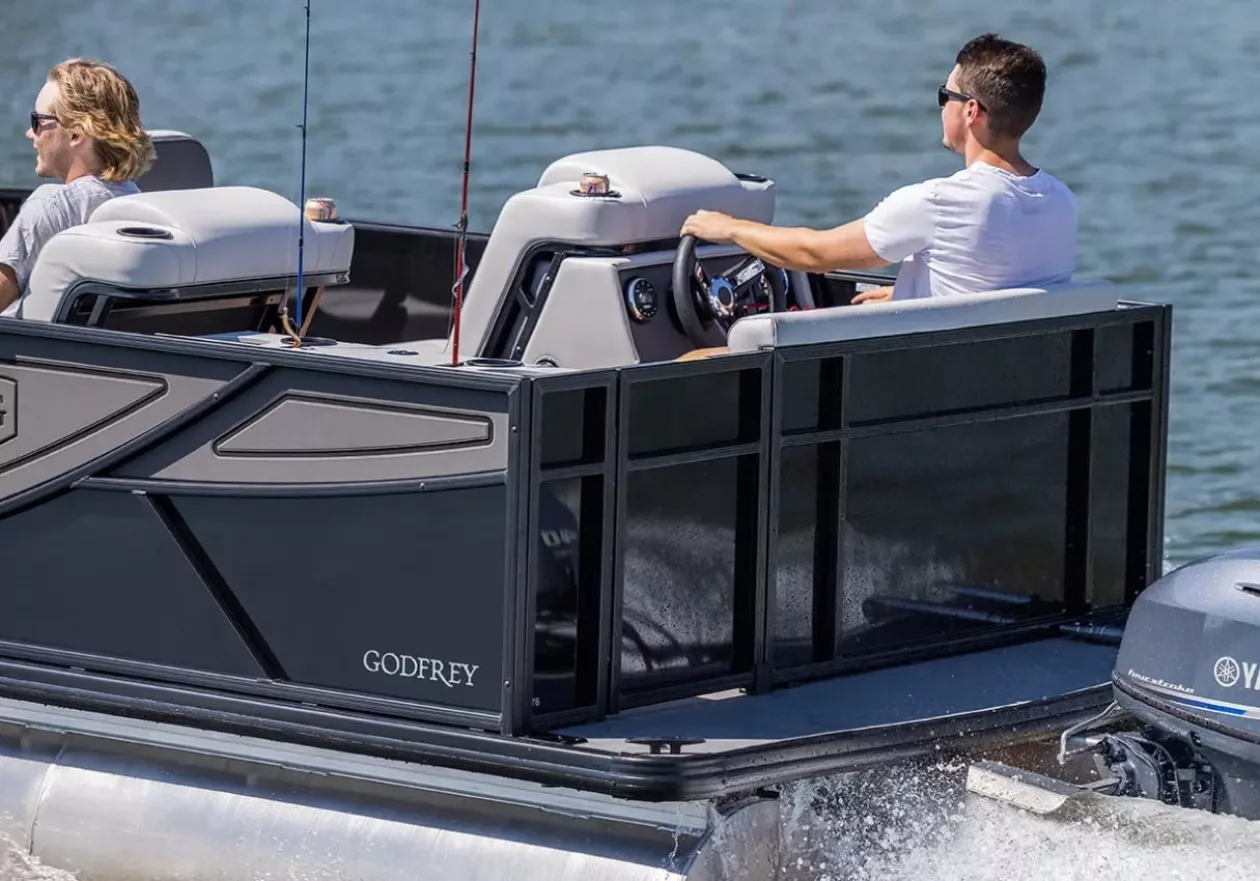 Godfrey Mighty G The New Standard in Electric Pontoon Boating 3