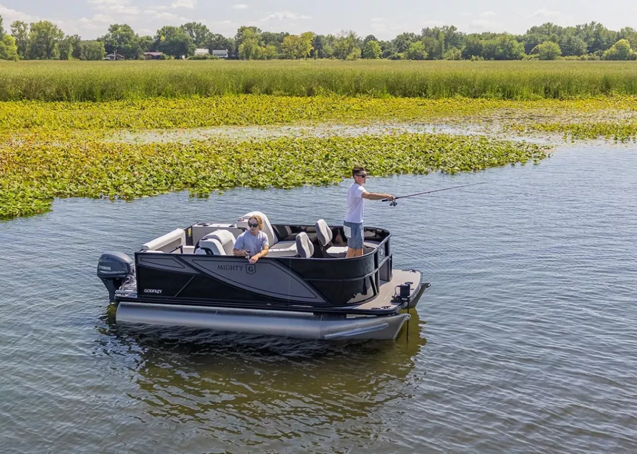 Godfrey Mighty G The New Standard in Electric Pontoon Boating 4