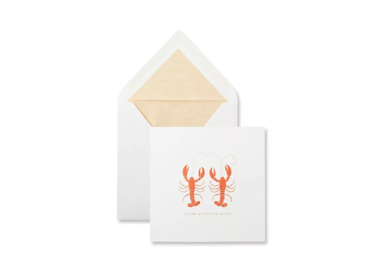 Celebrate Love with Smythsons Exquisite Lobsters Valentines Day Card 1