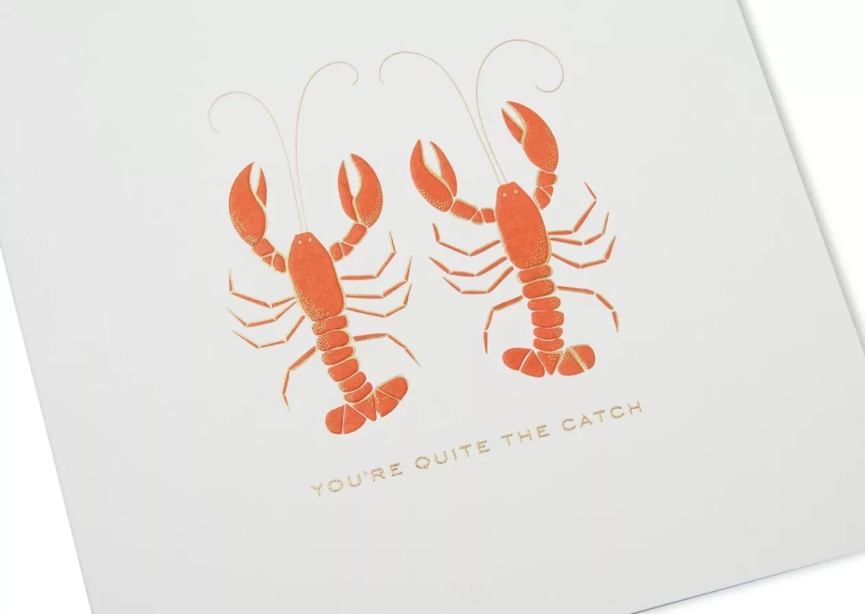 Celebrate Love with Smythsons Exquisite Lobsters Valentines Day Card 2