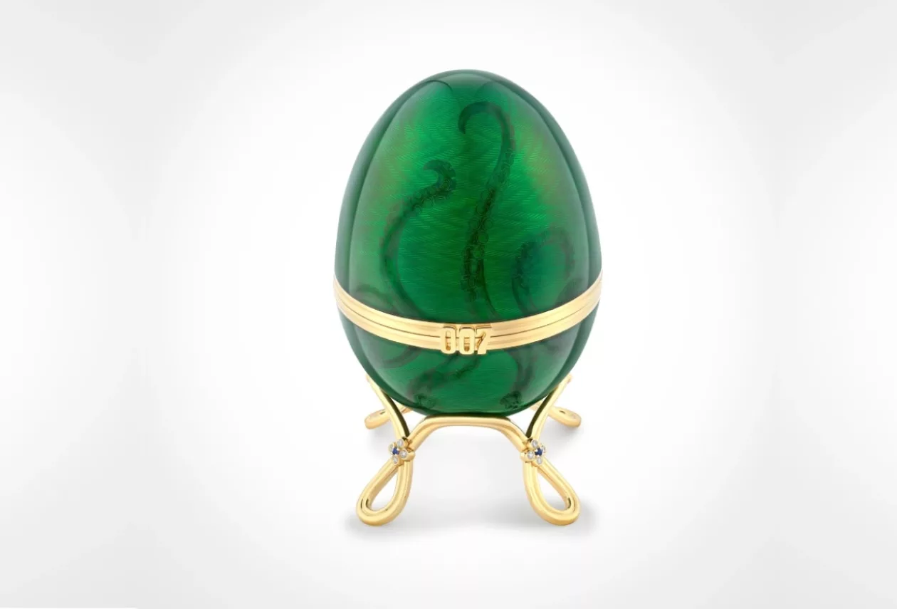 FABERGÉ X 007 OCTOPUSSY EGG OBJET NUMBERED EDITION 31
