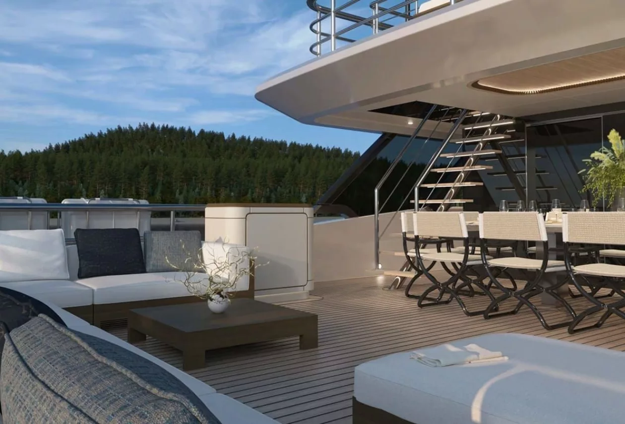 Bering B165 Redefining Luxury with Its Stunning 49 4 Meter Superyacht 4