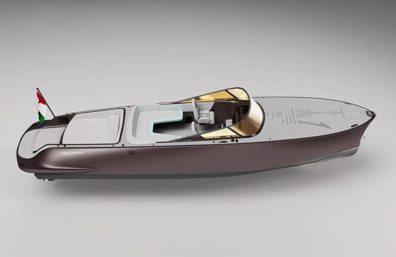 MASERATI AND VITA POWER TRIDENTE PIONEERING THE FUTURE OF ALL ELECTRIC MARINE LUXURY 7