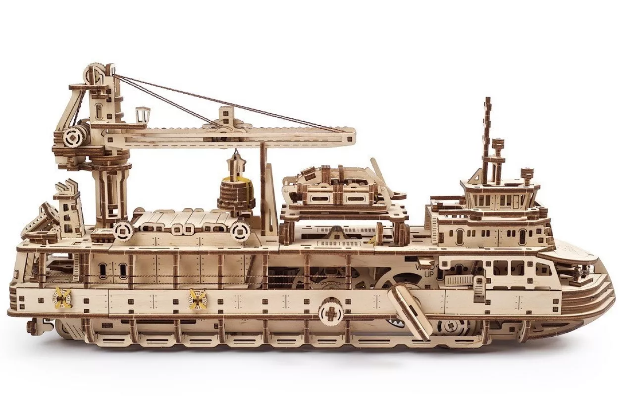 Ugears Research Vessel model kit supremarine 1