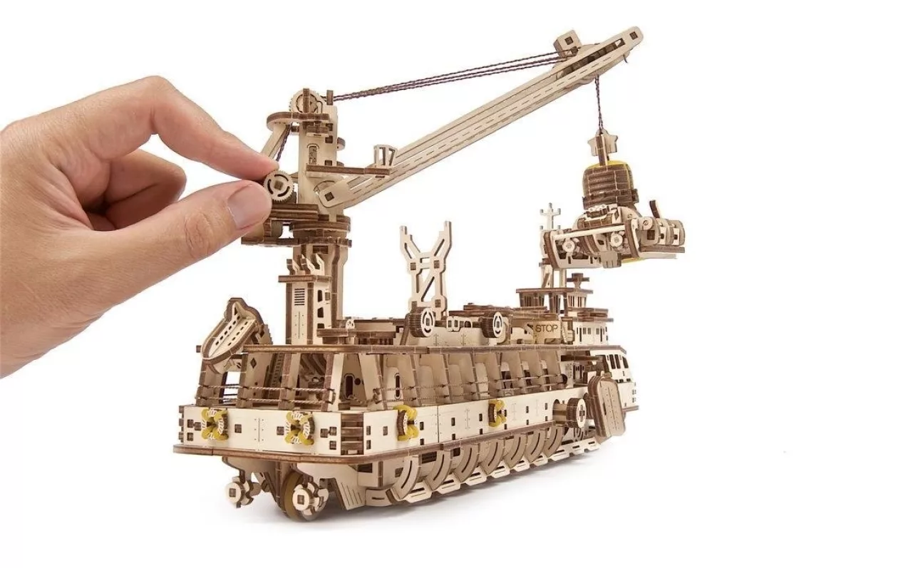 Ugears Research Vessel model kit supremarine 9