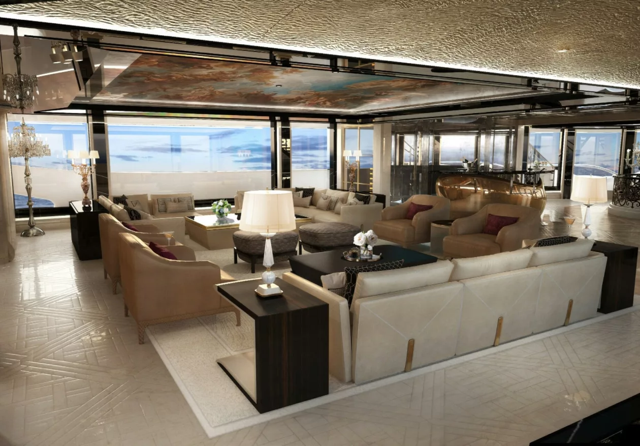 Sail in Supreme Luxury aboard the KISMET Gigayacht 1