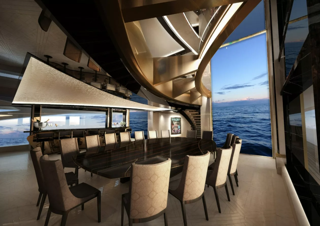 Sail in Supreme Luxury aboard the KISMET Gigayacht 4