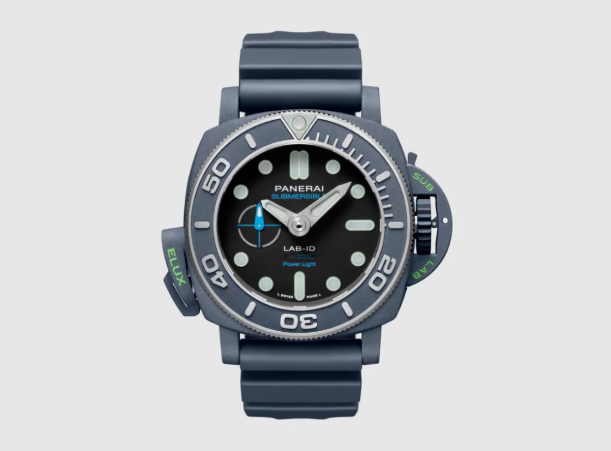 Panerais Latest Marvel The Submersible Elux LAB ID Designed for the Daring 1