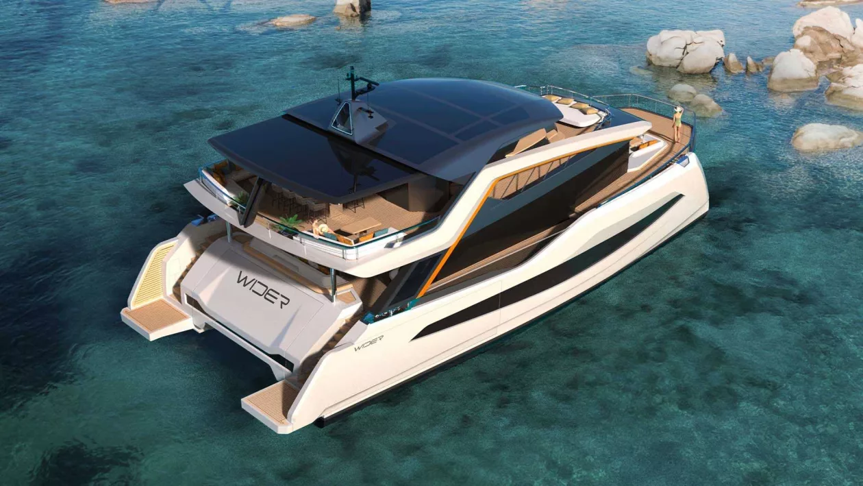 The Wider Cat 92 Leading the Wave of Eco Luxury Yachting 1
