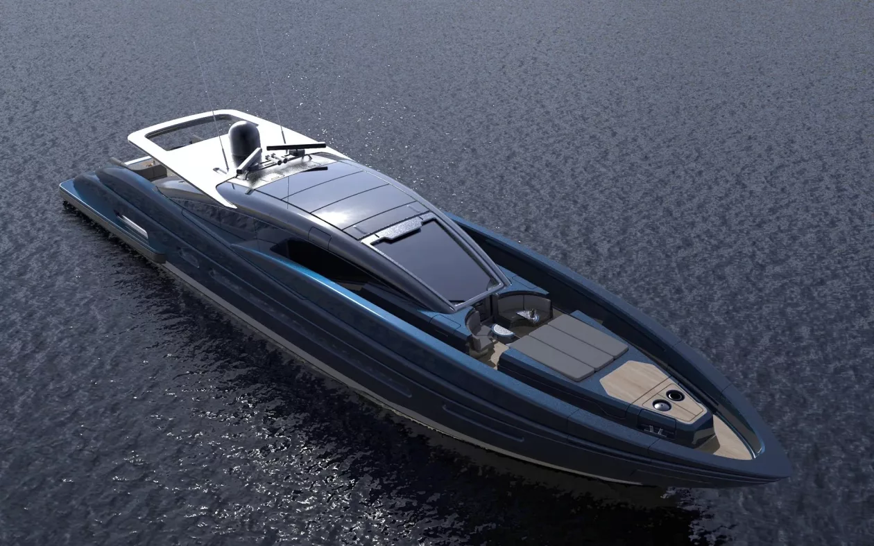 Bluephire 34 Yacht Redefining Mediterranean Luxury and Speed 2