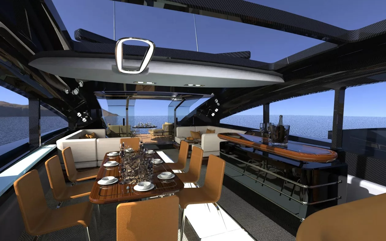 Bluephire 34 Yacht Redefining Mediterranean Luxury and Speed 8