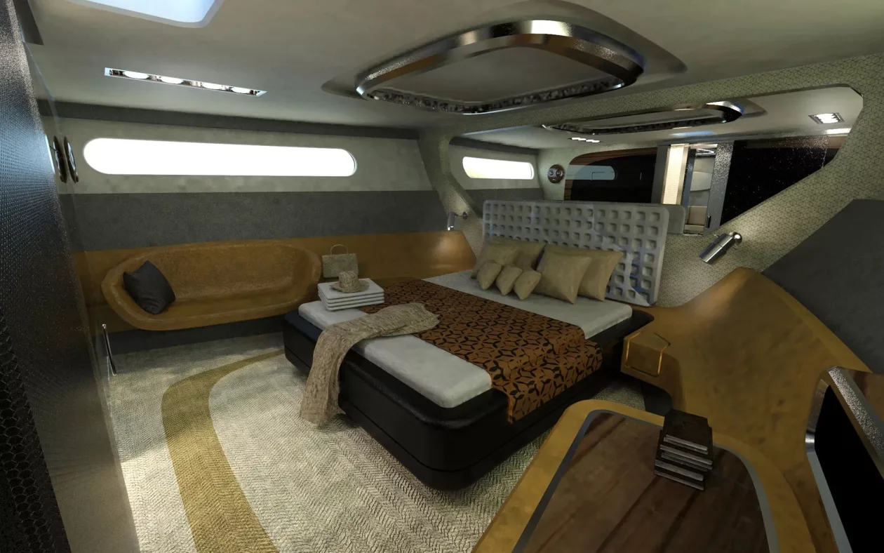 Bluephire 34 Yacht Redefining Mediterranean Luxury and Speed 10