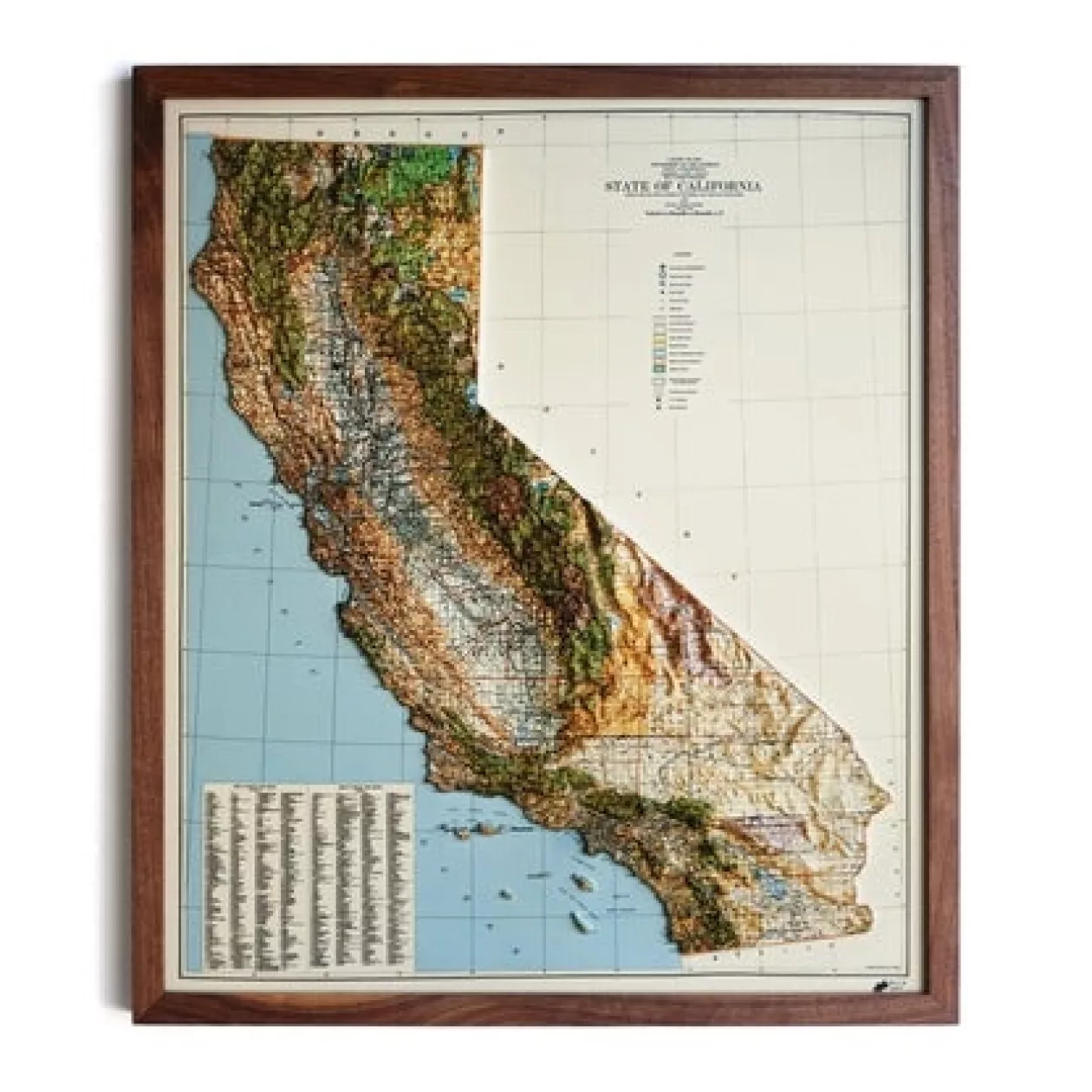 California 1944 3 D Raised Relief1 Front 8697058b 3619 4fa2 b902 c1f9b0d9cb01
