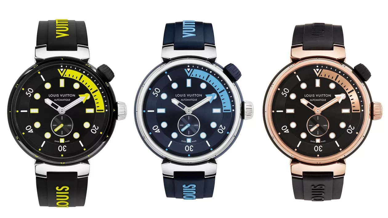 Louis Vuitton Tambour Street Diver Supremarine 1