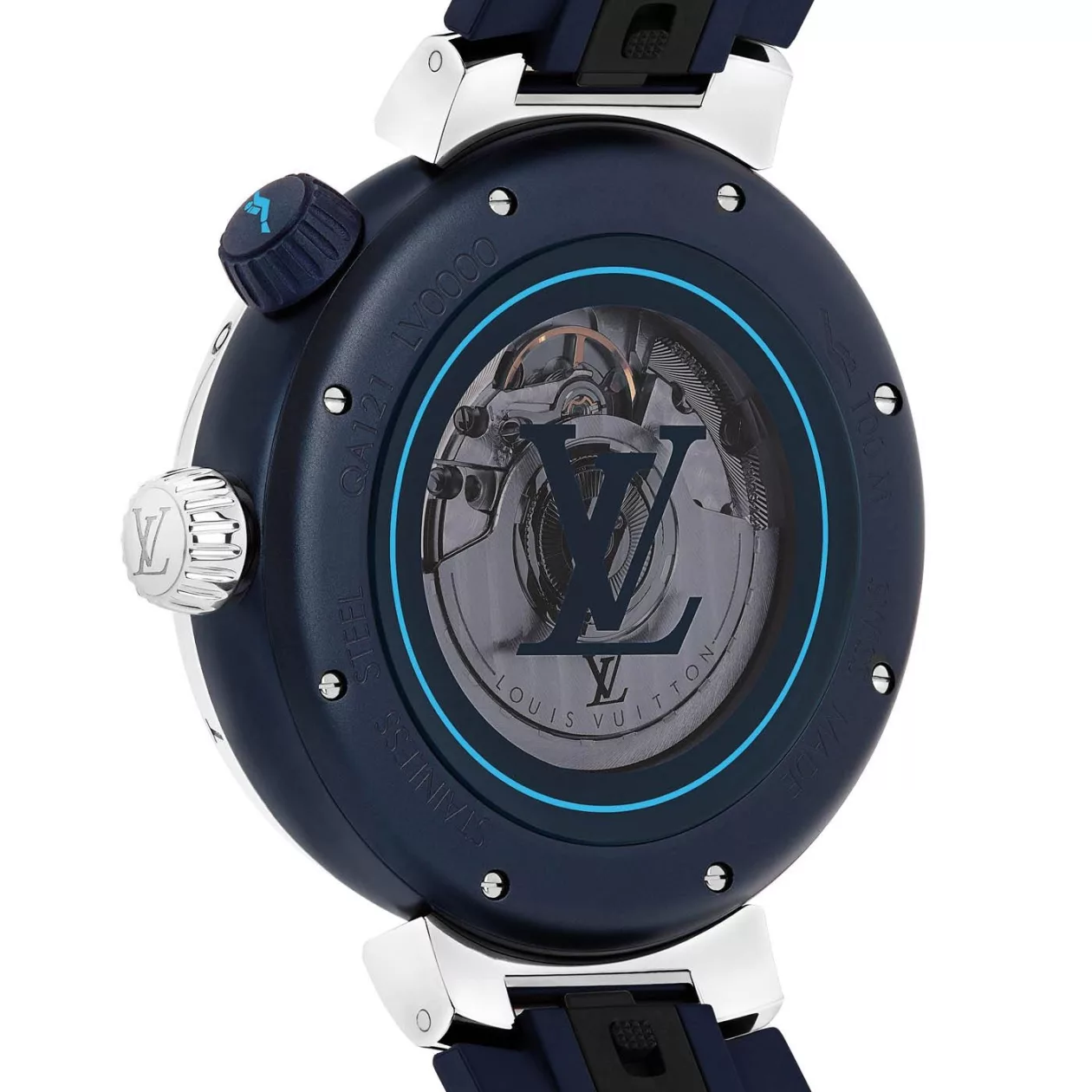 Louis Vuitton Tambour Street Diver Supremarine 3