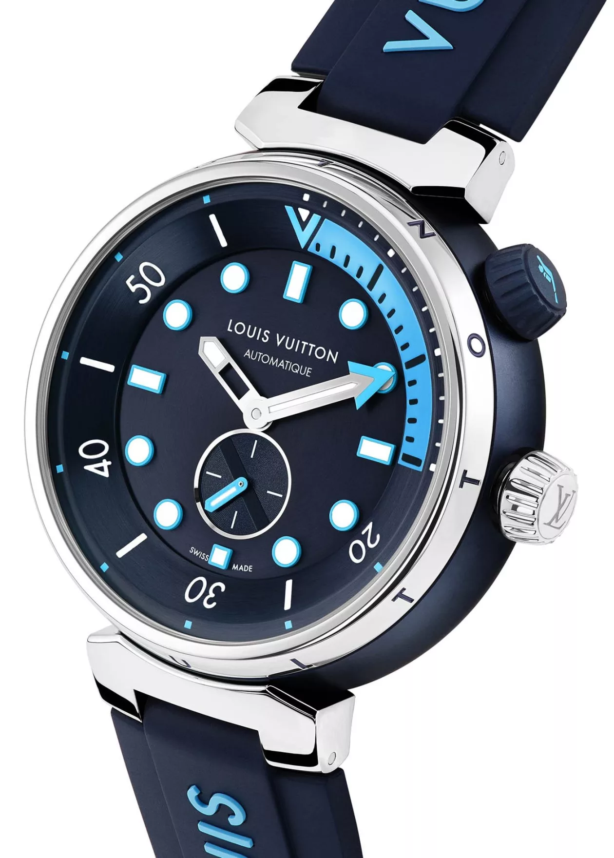Louis Vuitton Tambour Street Diver Supremarine 5