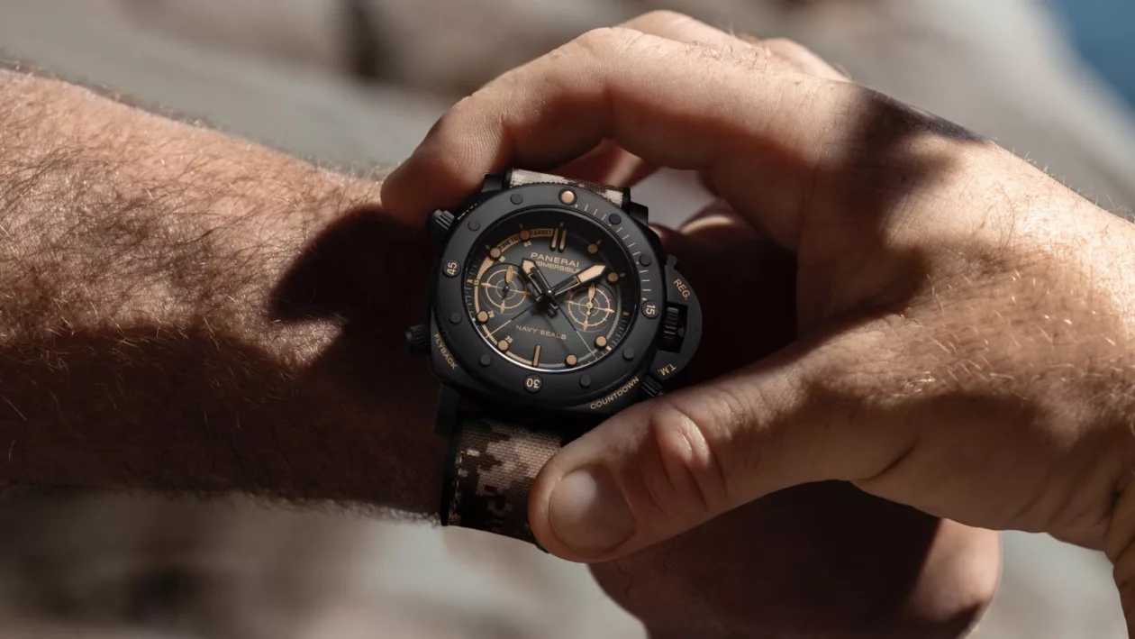 Panerai Navy Seals wristshot