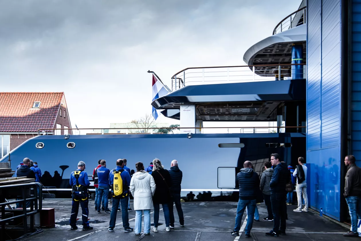 Feadship ONE launched 2