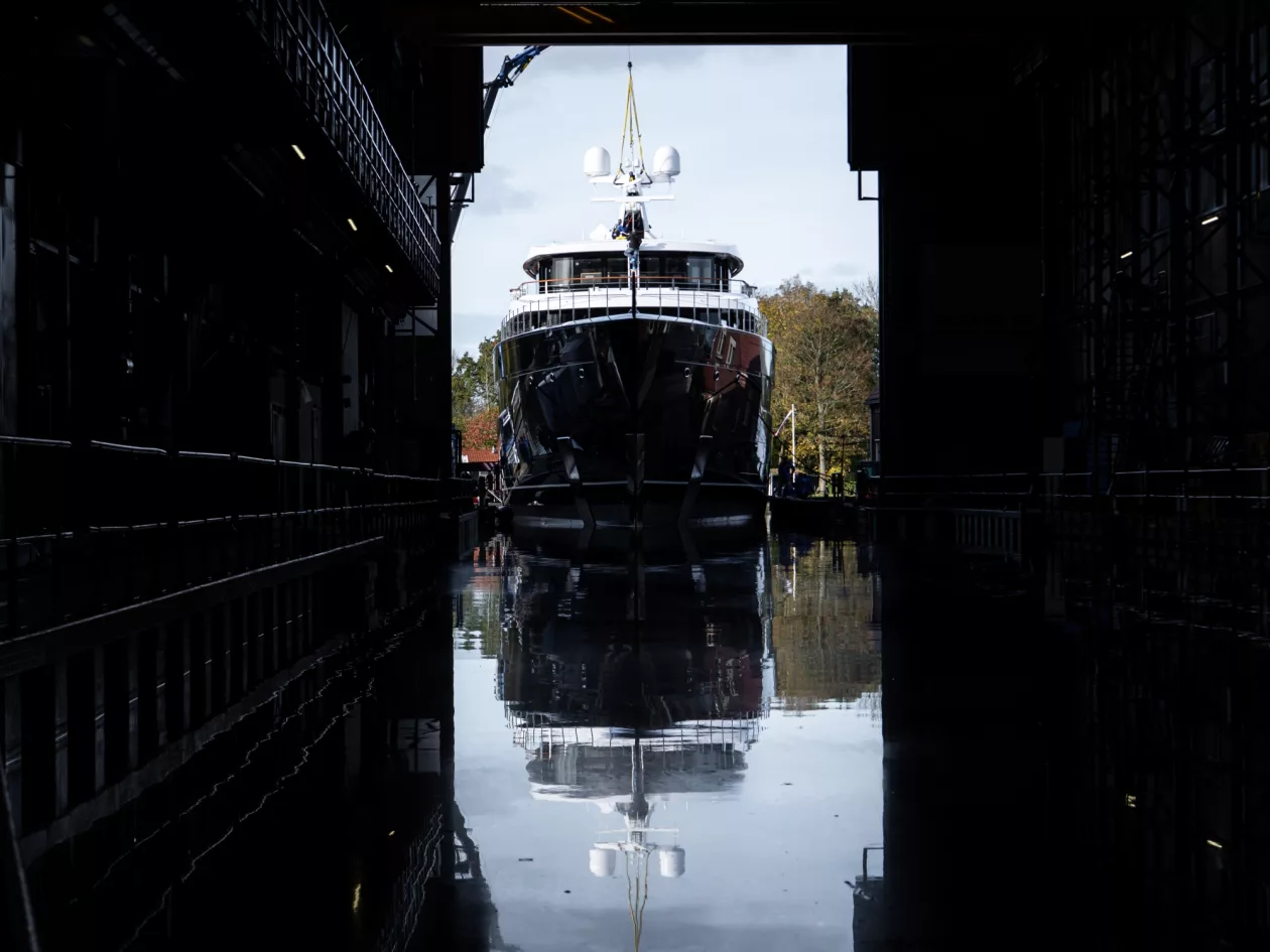 Feadship ONE launched 5