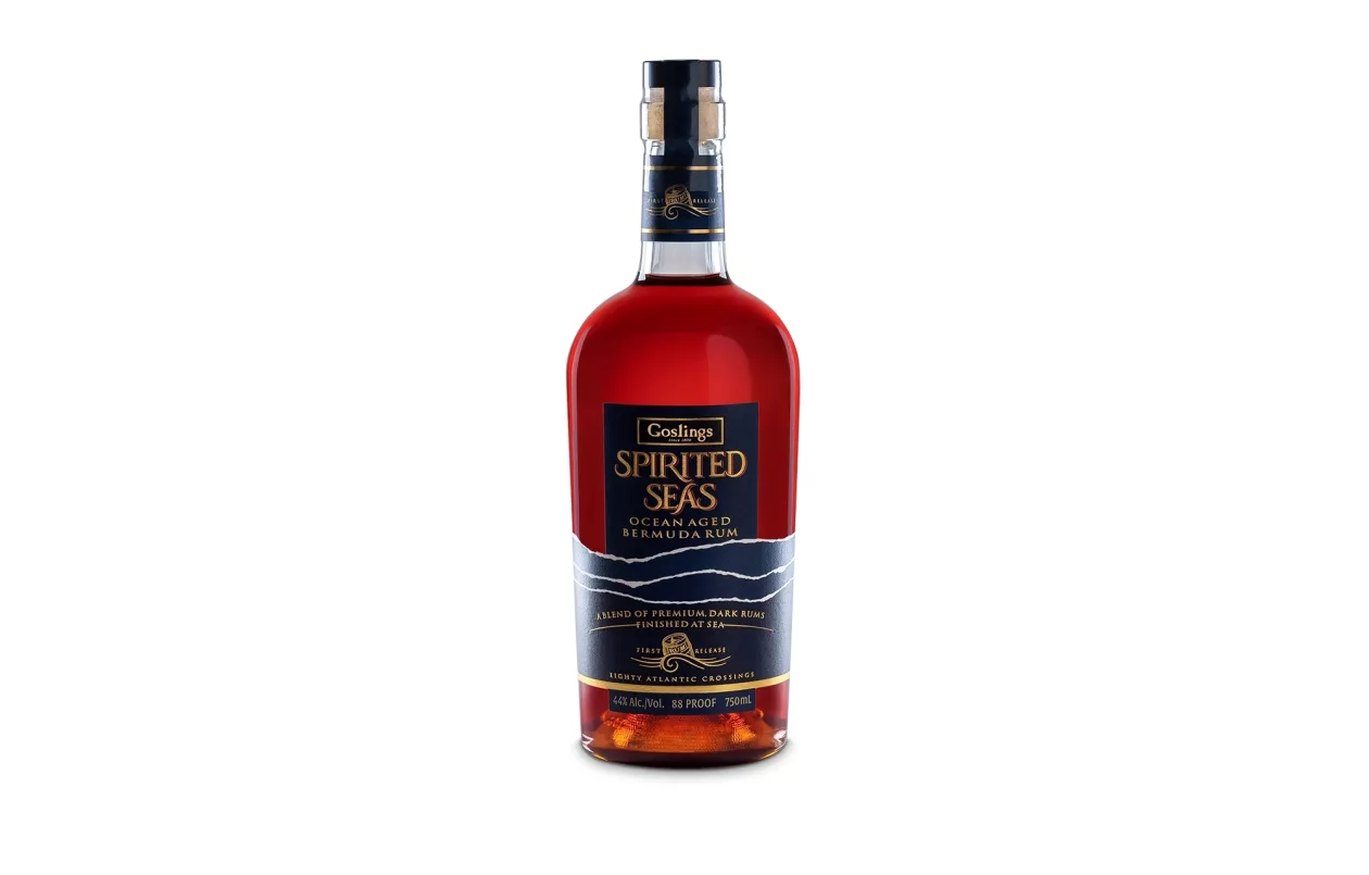2 Spirited Seas Ocean Aged Rum Bottle Shot 2022