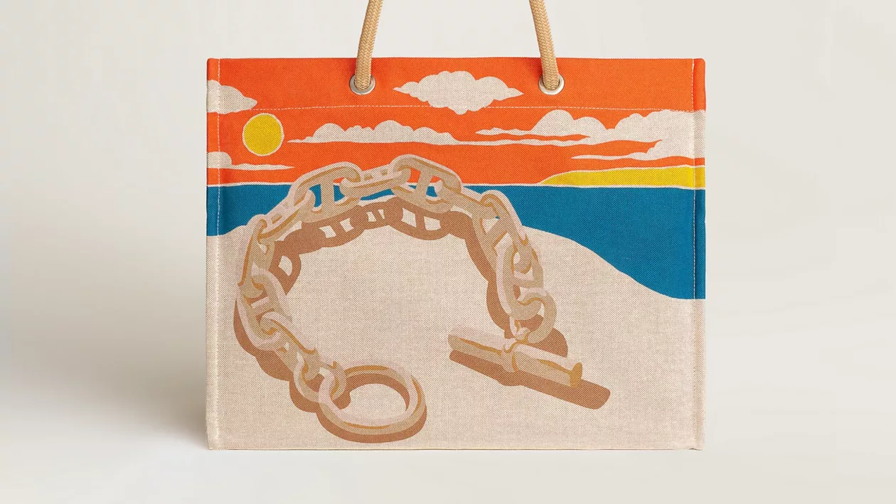 Hermes Escale a la Plage beach bag Design Story