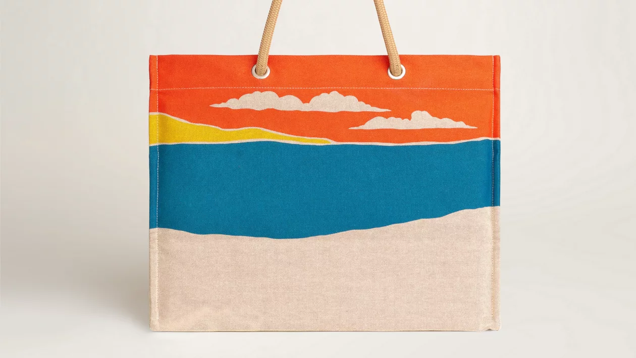 Hermes Escale a la Plage beach bag Product Details