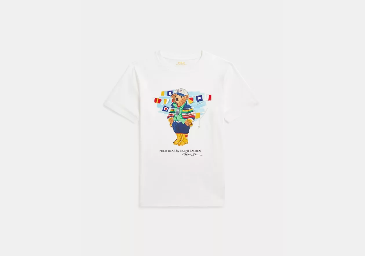 Polo Bear Cotton Jersey Tee 01