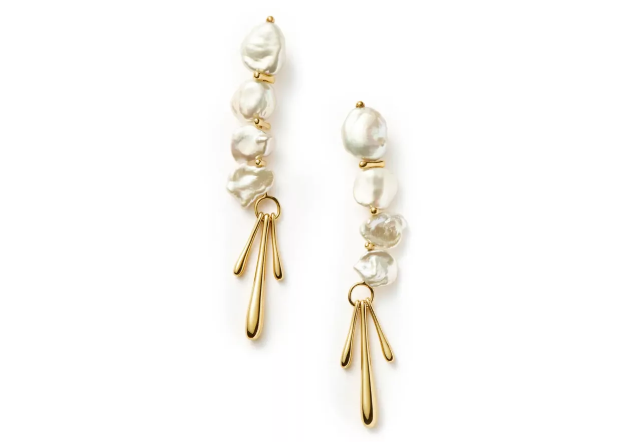 Missomas Keshi Pearl Drop Earrings 01