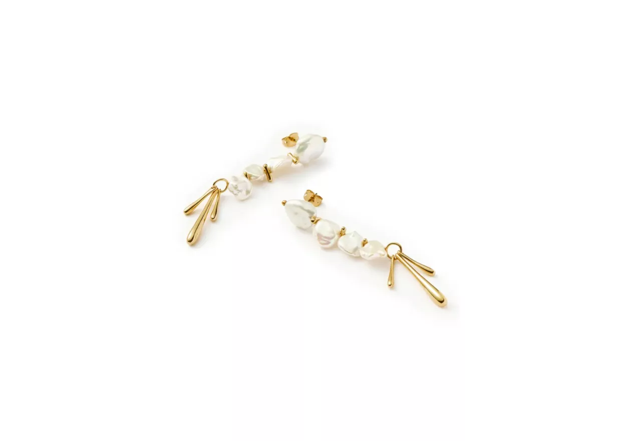 Missomas Keshi Pearl Drop Earrings 02