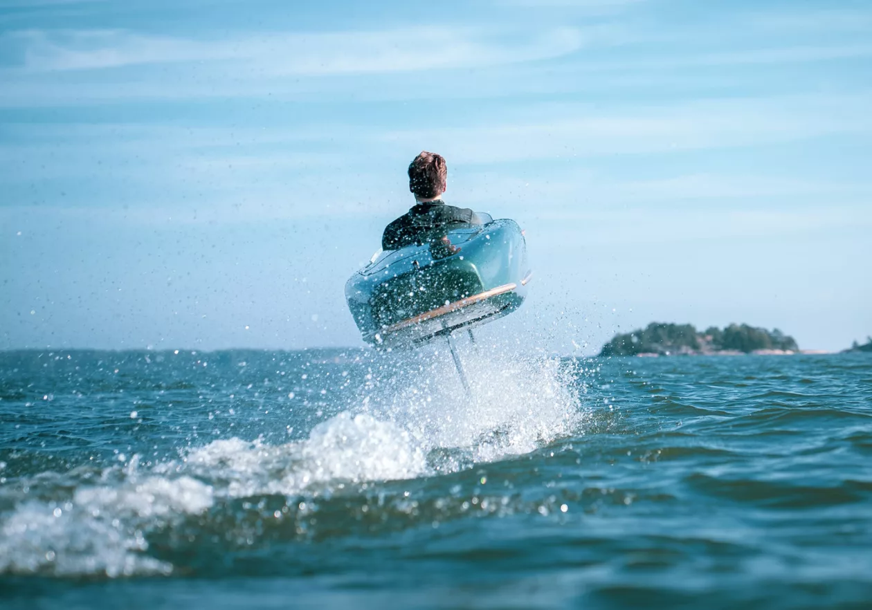 Foil one Pegasus Electric Hydrofoiling Boat 04