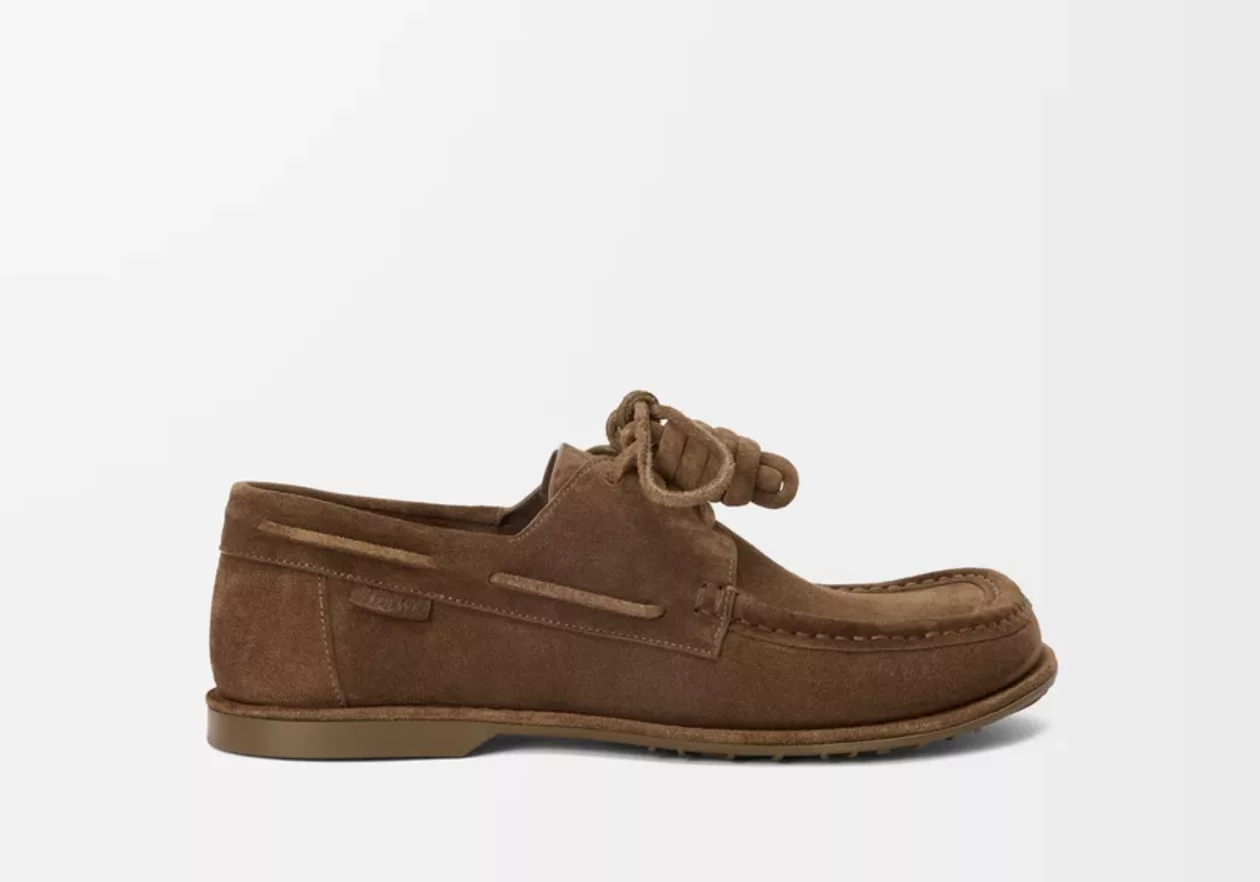 Campo Boat Shoe in Calfskin Suede 01