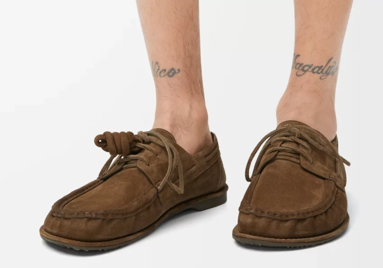 Campo Boat Shoe in Calfskin Suede 02