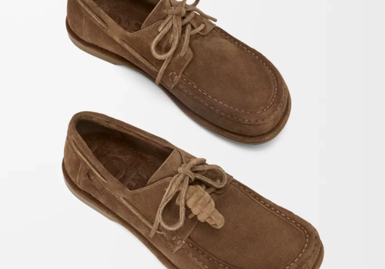 Campo Boat Shoe in Calfskin Suede 04