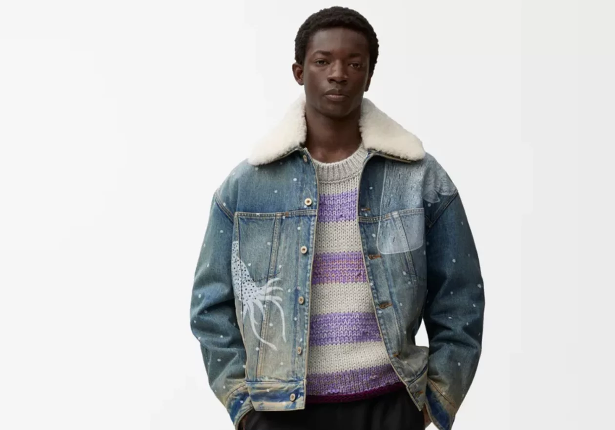 Jacket in Denim LOEWE x Suna Fujita 01
