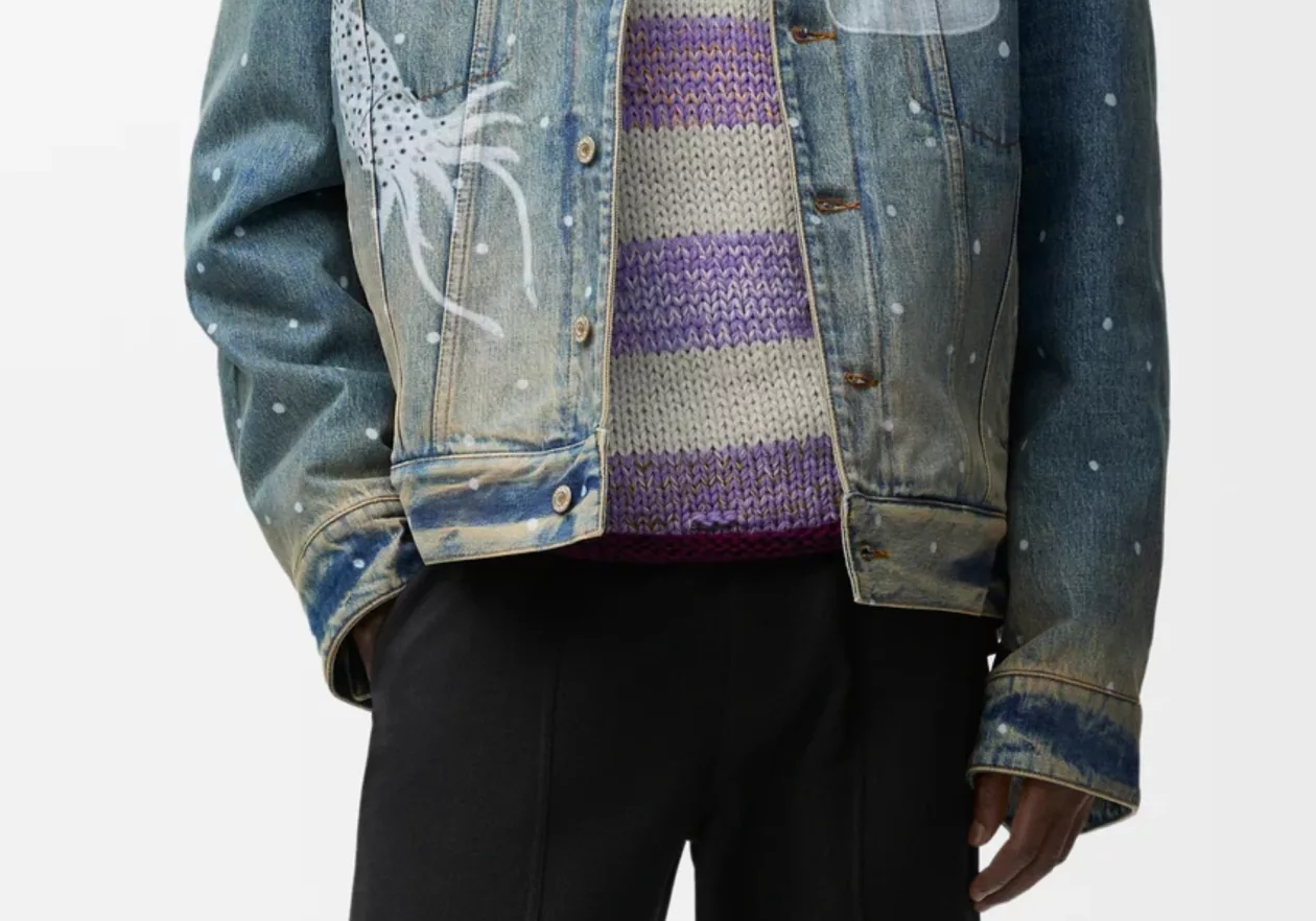 Jacket in Denim LOEWE x Suna Fujita 02