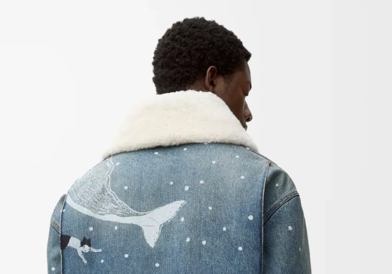 Jacket in Denim LOEWE x Suna Fujita 03