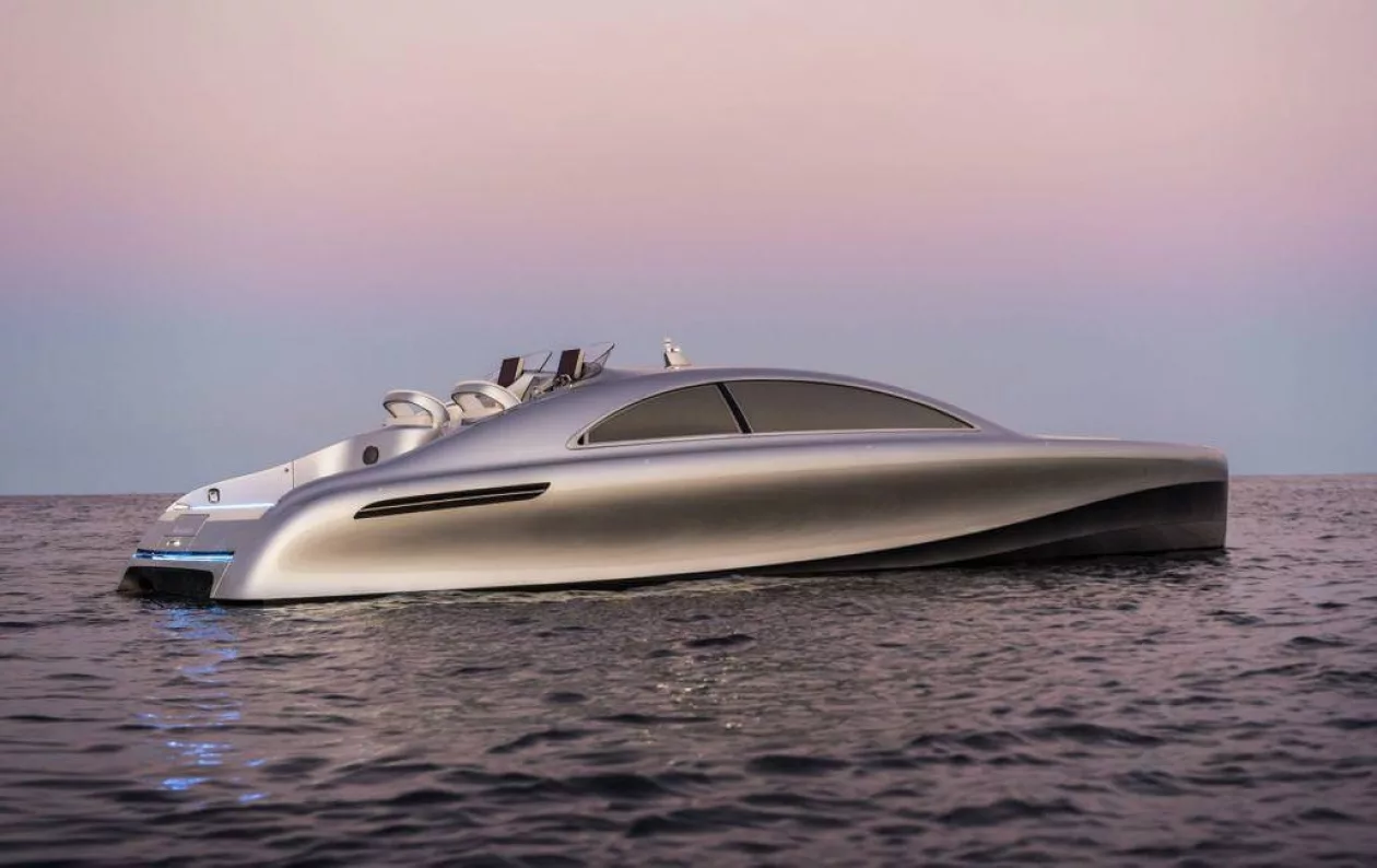 Mercedes benz silver arrows marine granturismo luxury yacht supremarine 10