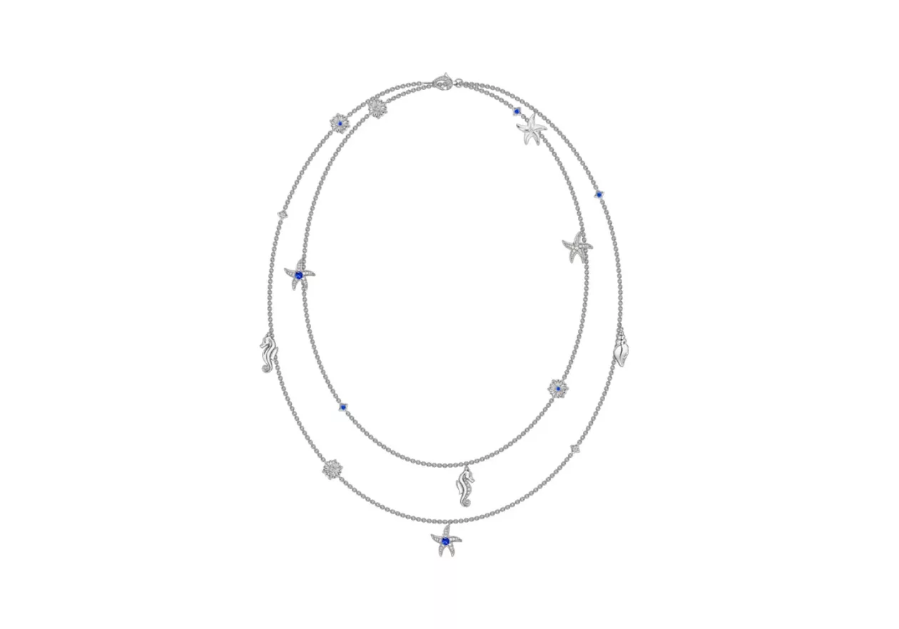 Beach Rocks 42 Charm Chain