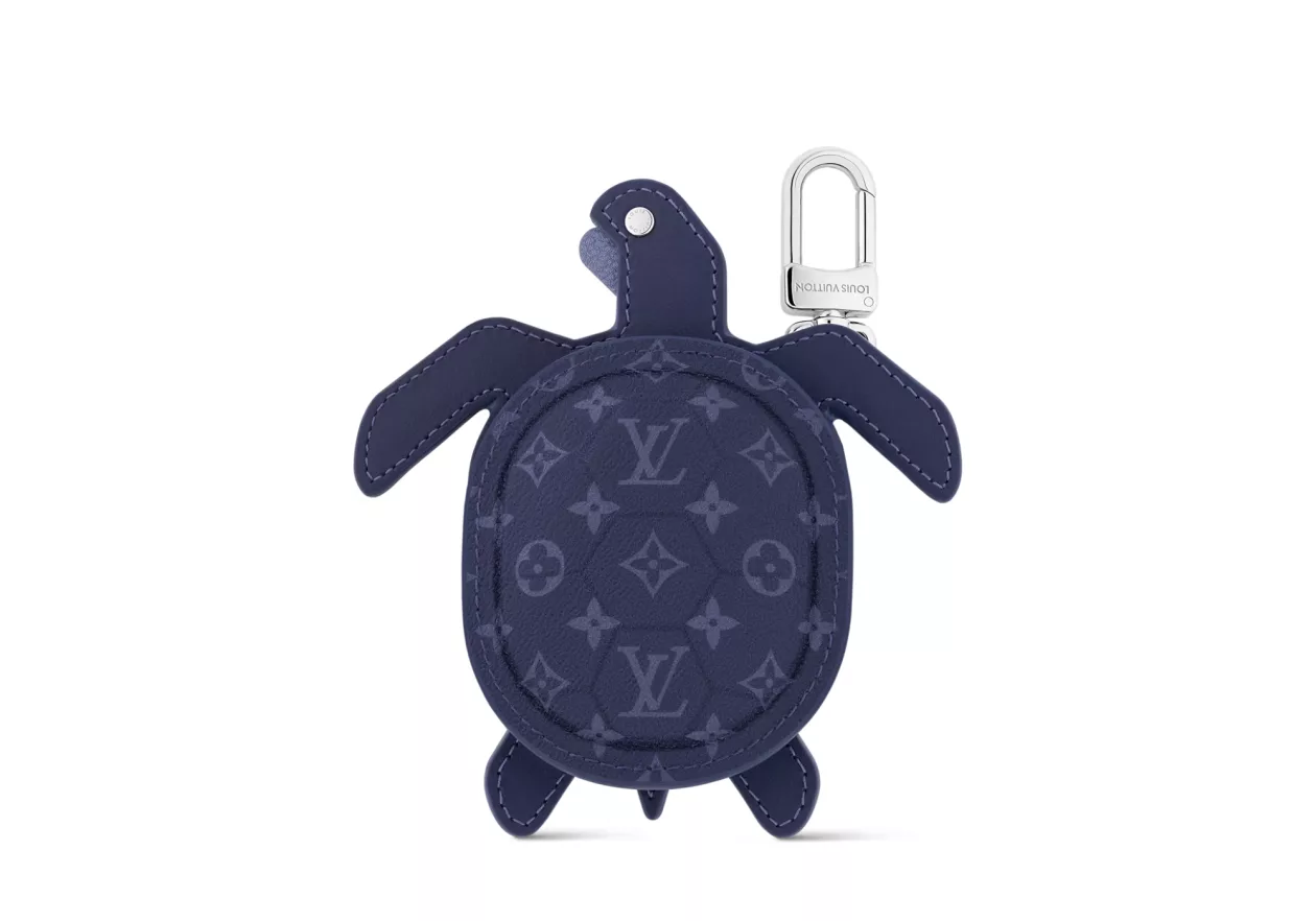 LV Turtle Pouch Bag Charm 006