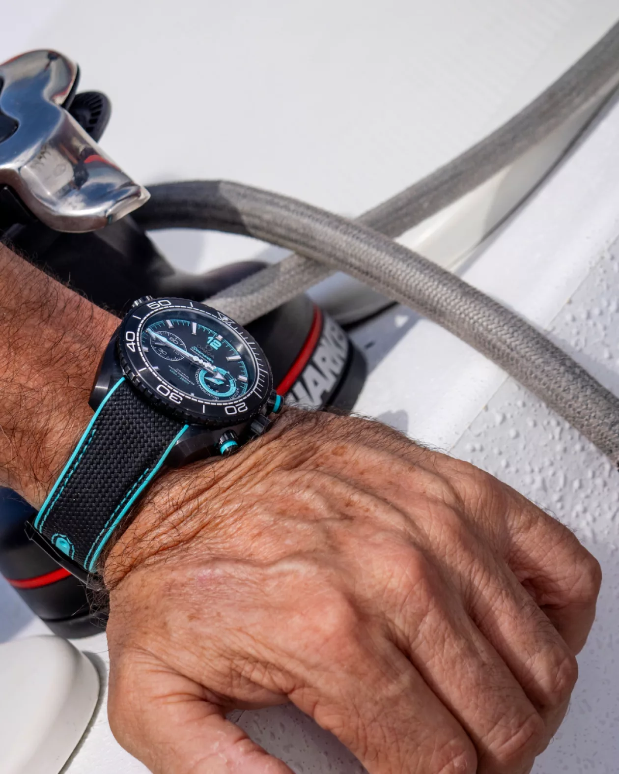 Seamaster Planet Ocean ETNZ Deep Black 003