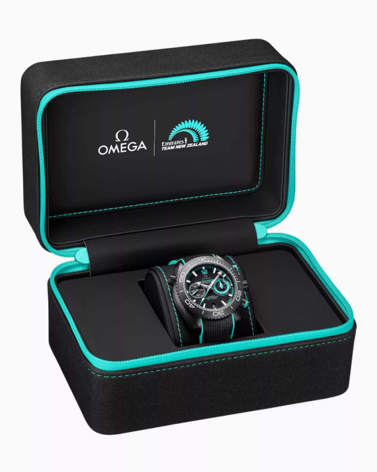 Seamaster Planet Ocean ETNZ Deep Black 004