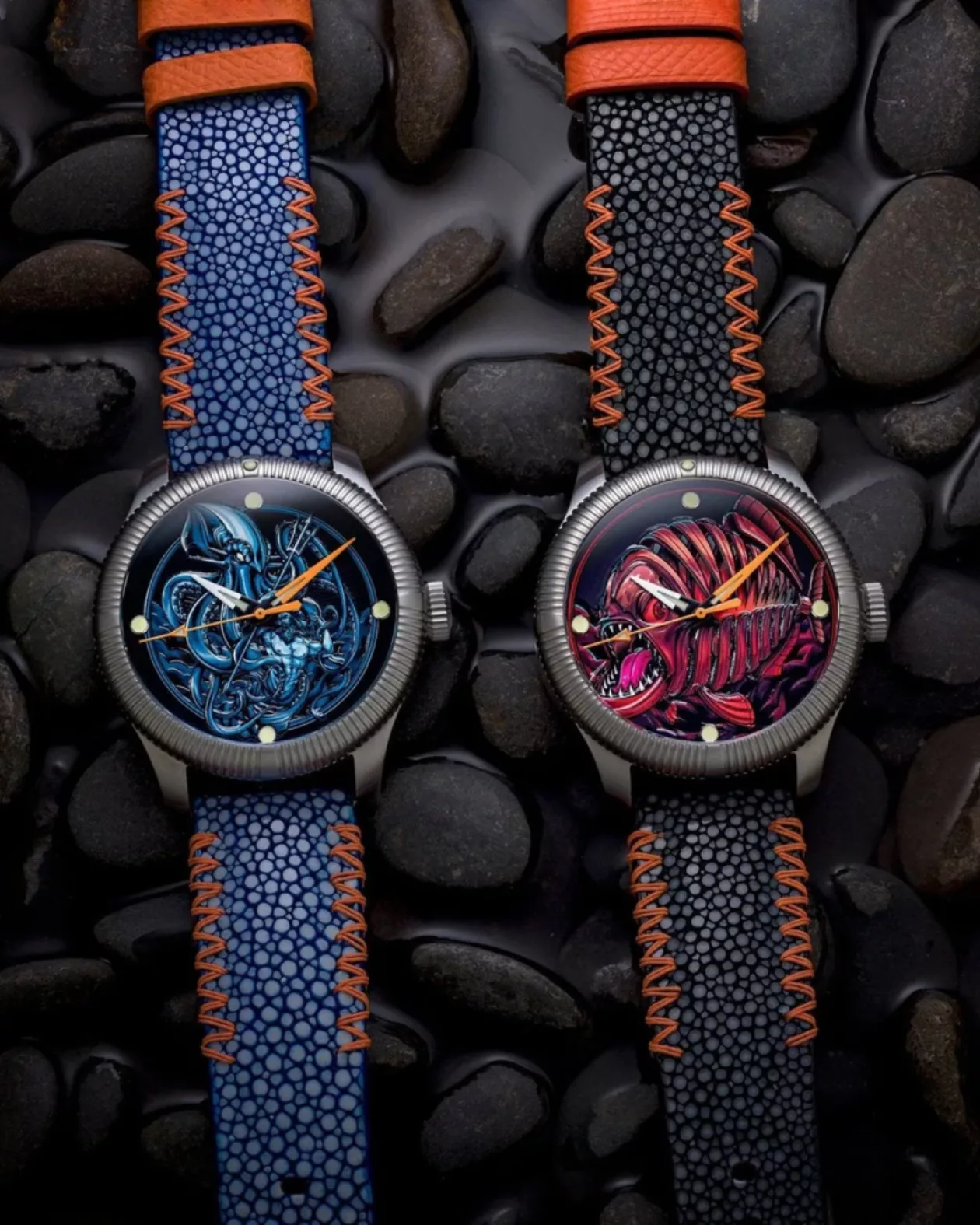 Piranha Ceramic Enamel Dial Limited Edition 004