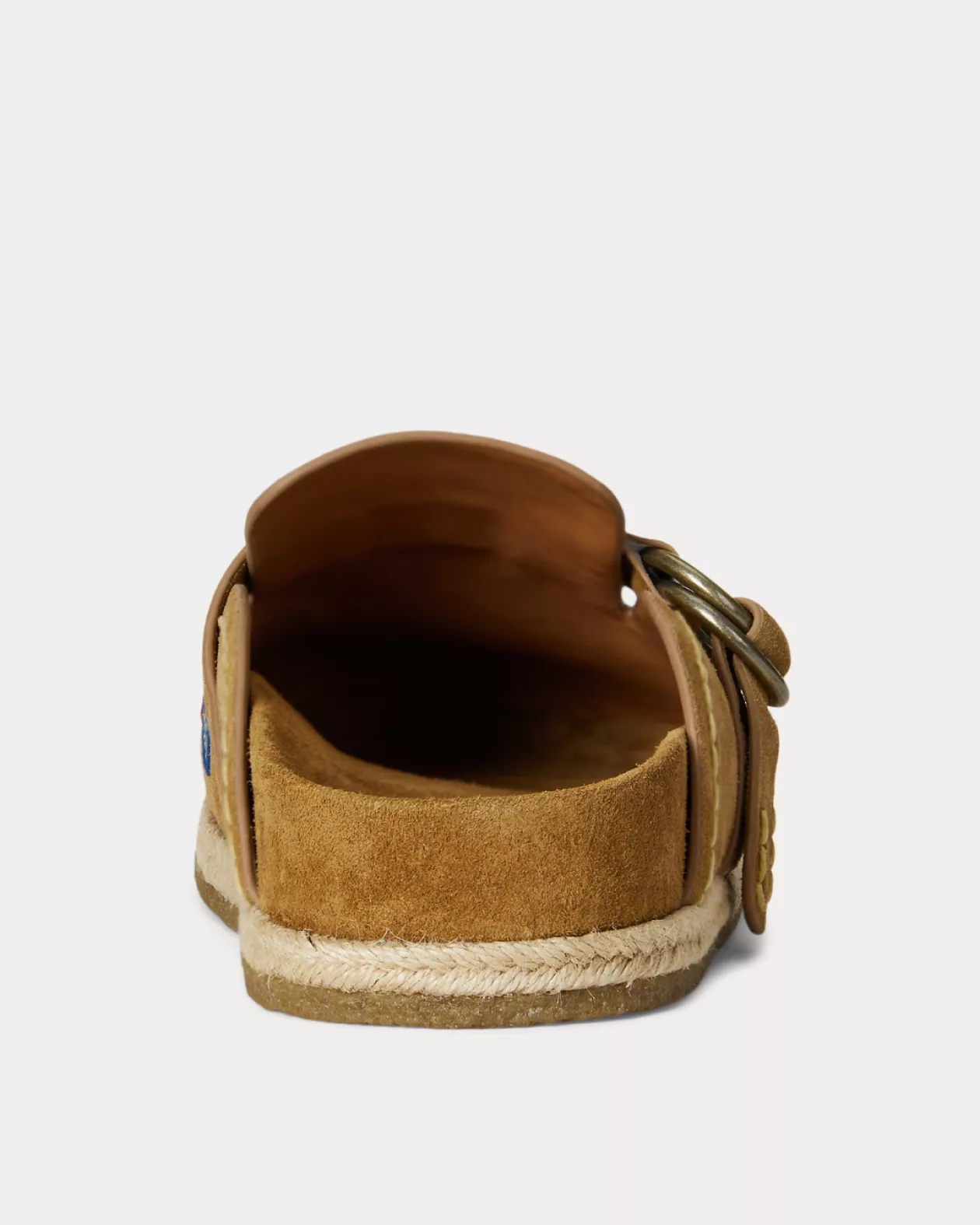 Step into Coastal Ease The Turbach Suede Clog Sandal by Ralph Lauren 03