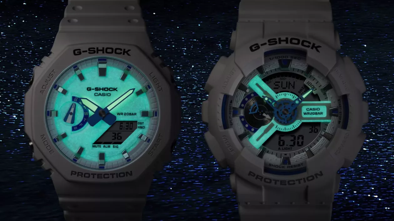 Hidden Glow Vol 2 Sea of Stars G SHOCKs Ocean Inspired Nighttime Lume Collection 02